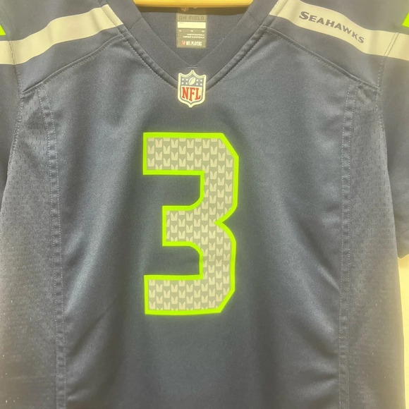 Nike On Field NFL Jersey Seattle Seahawks Russell Wilson - Size XL - Picture 4 of 9